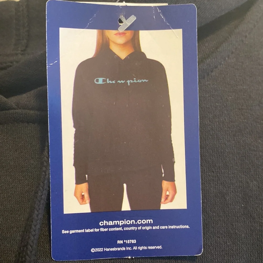🆕 Black Women’s Champion Hoodie, Size XXL - Picture 4 of 7